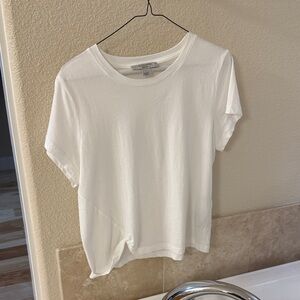 All Saints Classic White Short Sleeve Tee